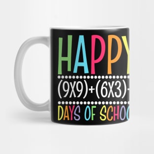 Funny Math Formula 100 Days Of School Teacher Boys Girls Mug